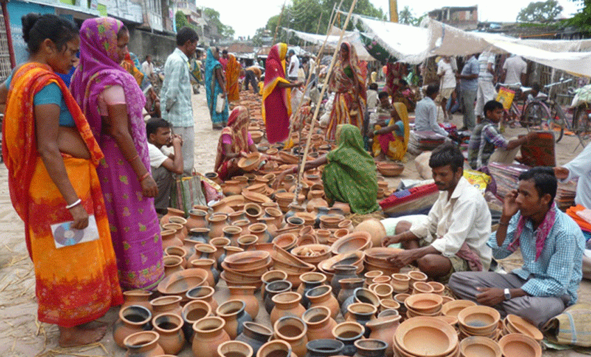 चौरचन पर्व नजिकिएसँगै भाडोको व्यापार बढ्यो