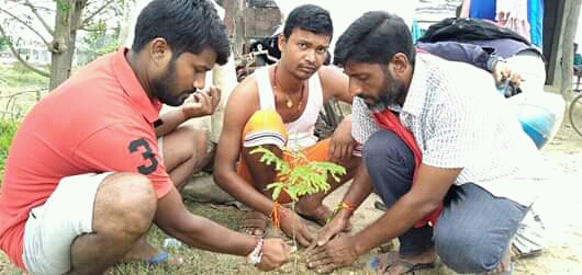 जनमत पार्टीद्वारा पशुराम कुण्डमा वृक्षरोपण