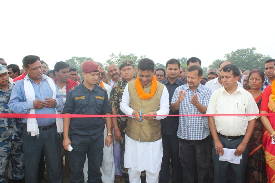 मन्त्री महासेठद्वारा धनुषाको सबैलामा कब्बडी, भलिबल र क्रिकेट खेलहरुको समुदघाटन