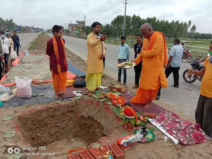 मेयर साहले गरे सहिद गेटको शिलान्यास