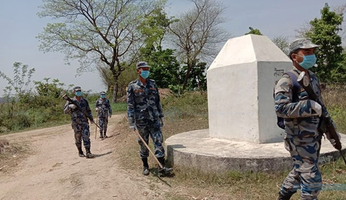 प्रदेश २ मा सशस्त्र प्रहरी भारतसँगको सीमा नाकामा सुरक्षा पोष्ट बढाउँदै