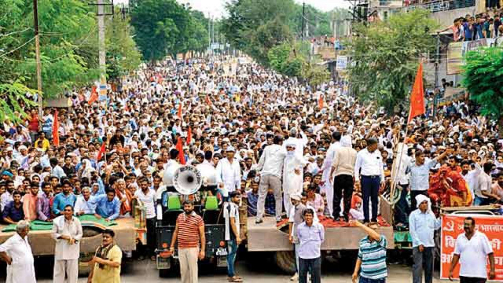 भारतमा आन्दोलनरत किसानहरुद्धारा बन्दको घोषणा