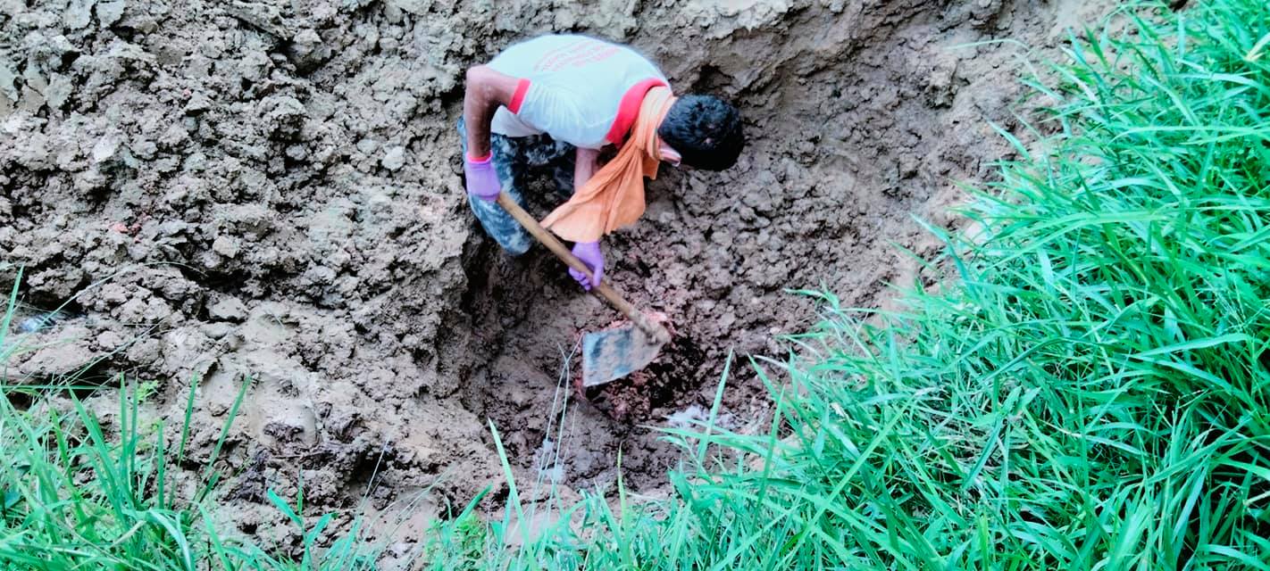 महोत्तरीमा गाडिएको अवस्थामा २५ दिनपछि फेला प¥यो सुजिताको अवशेष