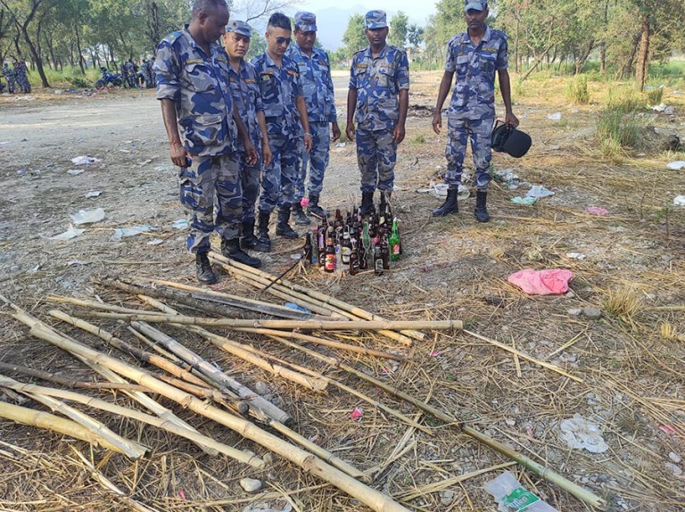 मोतिपुर झडपः एक हजार ‘पेट्रोल बम’ भेटियो