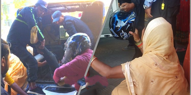 मोटरसाइकल दुर्घटनामा मोरबैताको ज्यान गयो