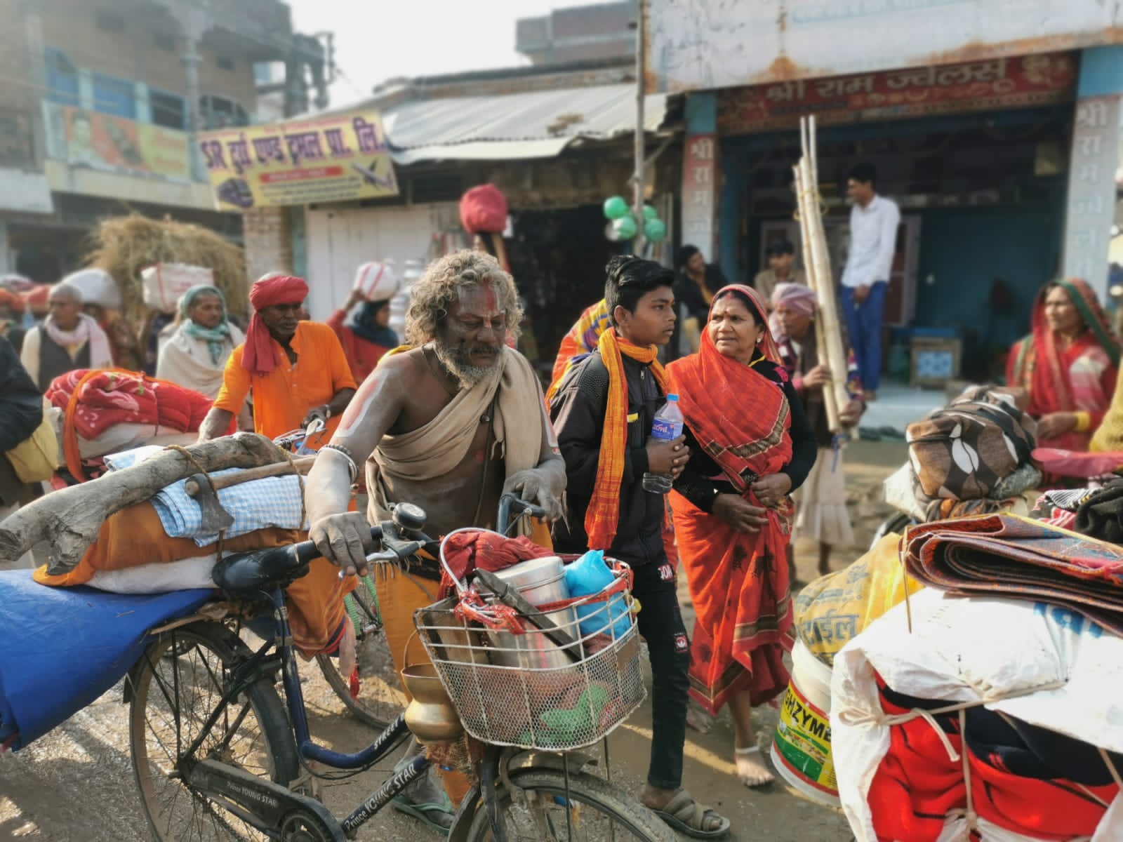 मिथिला परिक्रम महोत्तरीको मट्टिहानीमा आइपुग्यो