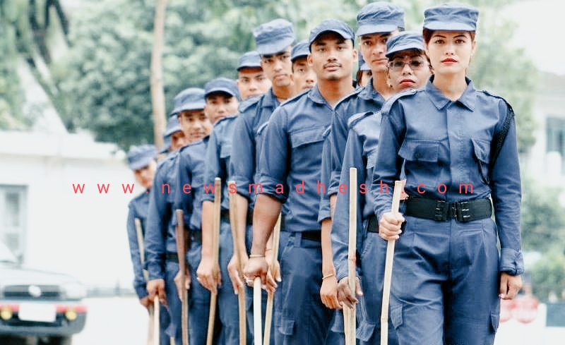 मधेस प्रदेशमा म्यादी प्रहरीमा युवायुवतीको आकर्षण