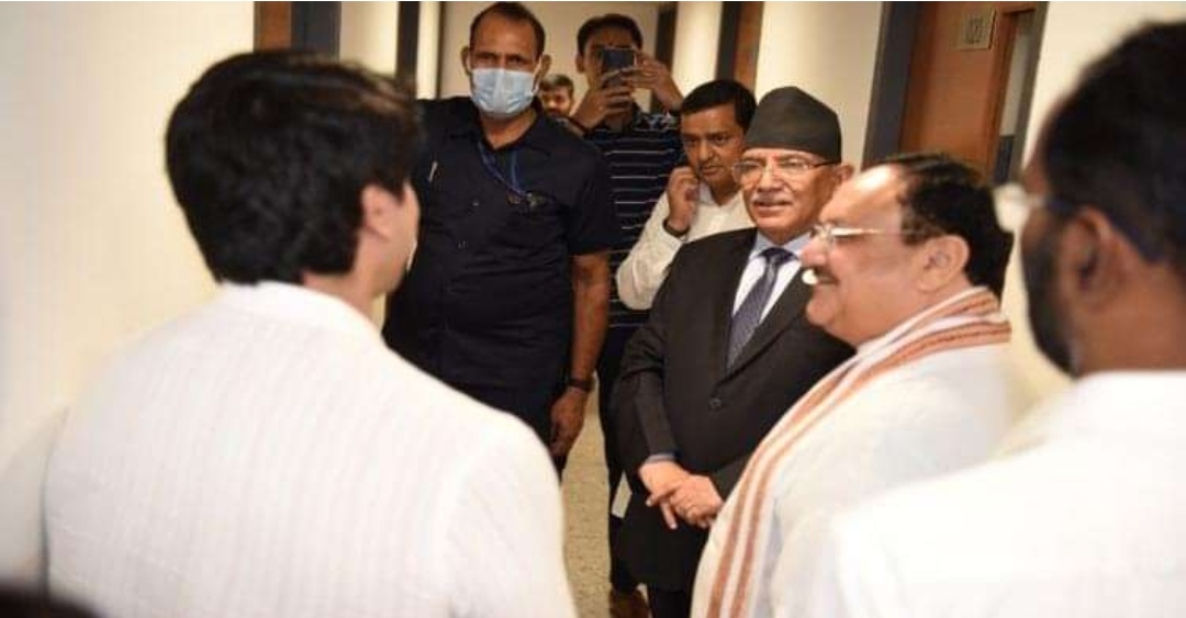 भारती प्रधानमन्त्री मोदीसँग प्रचण्डको भेट भएन, नेपाल फर्किँदै