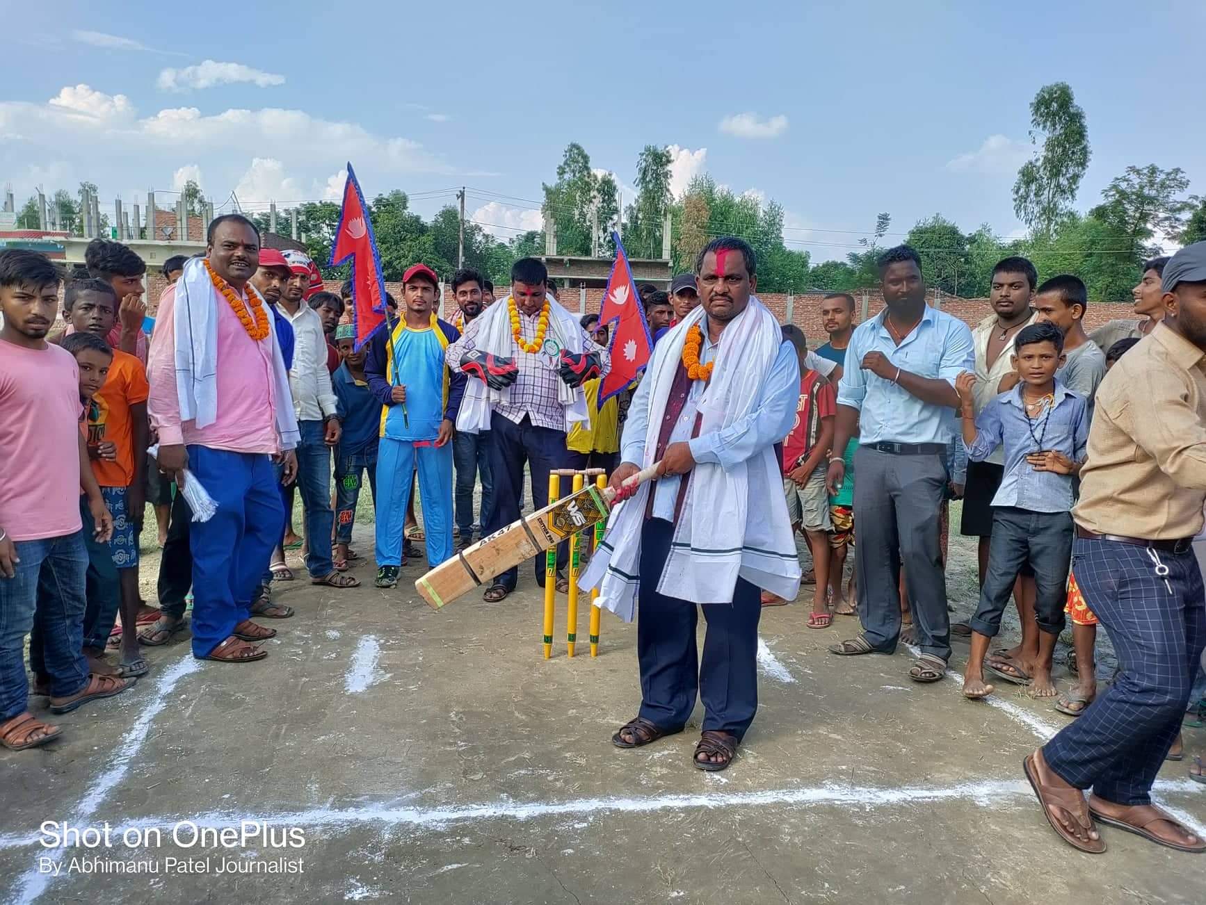 वृन्दावनमा नगरस्तरीय मेयर कप क्रिकेट प्रतियोगिता शुरु