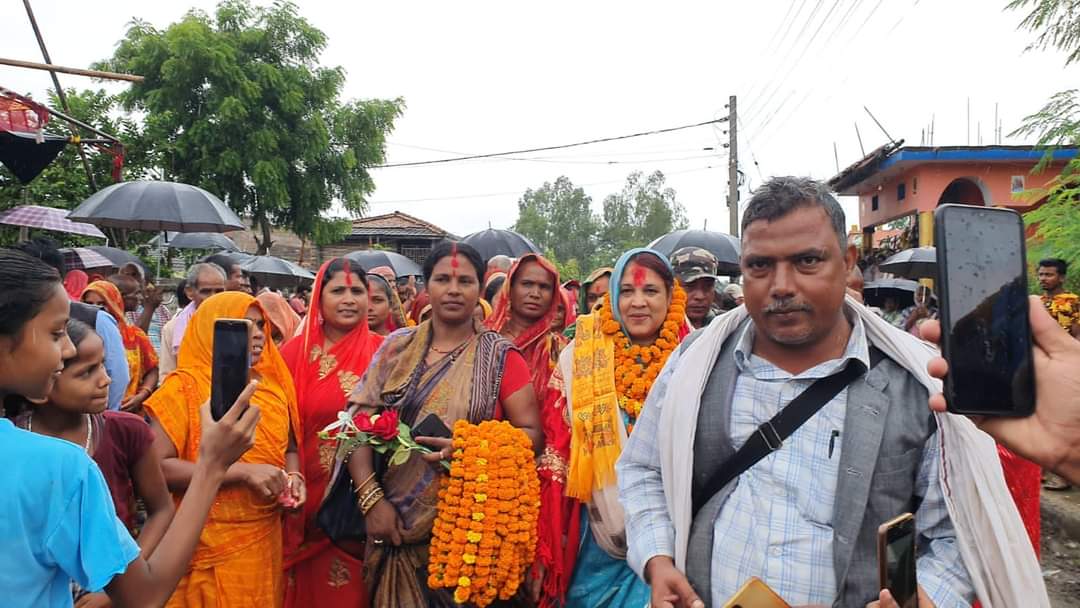 समग्र बिकासको लागि राजनीतिमा आएकी छुः मन्त्री साह